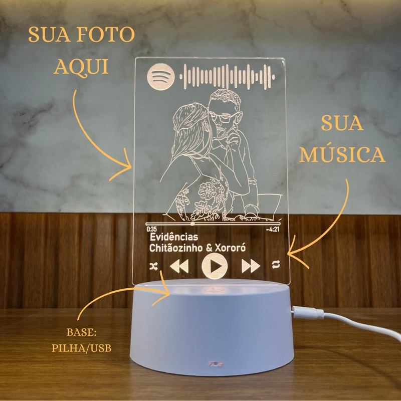 kit luminaria spotify 29 unidades