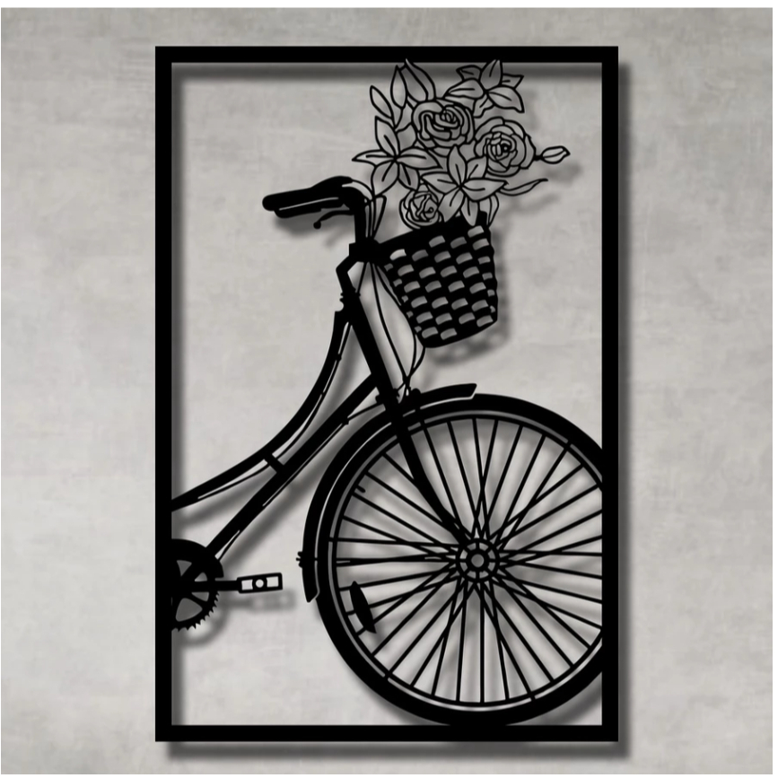 Quadro Decorativo  Hoponopono MDF 3mm Preto Fosco